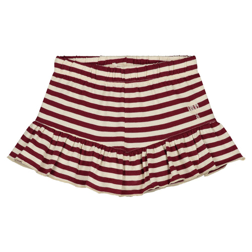 Charlie Petite | Ines Short | Cream/Bordeaux