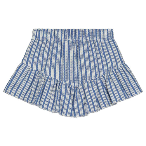 Charlie Petite | Ines Short | Stripes Blue/White