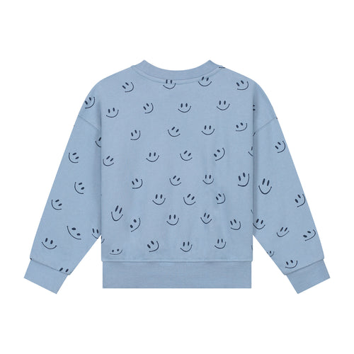 CHARLIE PETITE | Jackson Sweater - Dusty Blue