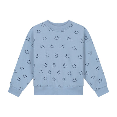 Charlie Petite | Jackson Sweater | Dusty Blue