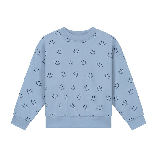 CHARLIE PETITE | Jackson Sweater - Dusty Blue