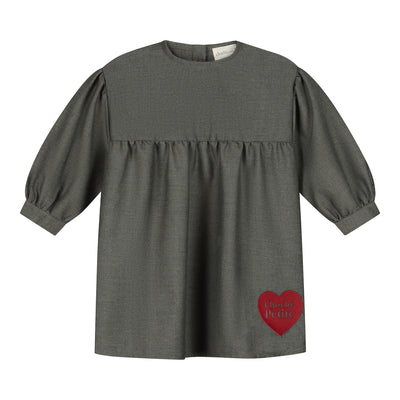 Charlie Petite | Jara Dress | Forest Green
