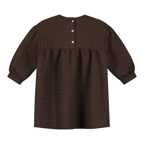 Charlie Petite | Jara Dress | Dark Brown