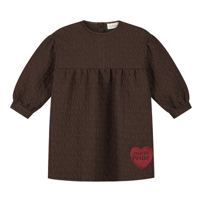 Charlie Petite | Jara Dress | Dark Brown