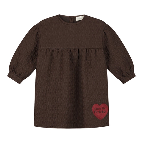 Charlie Petite | Jara Dress | Dark Brown