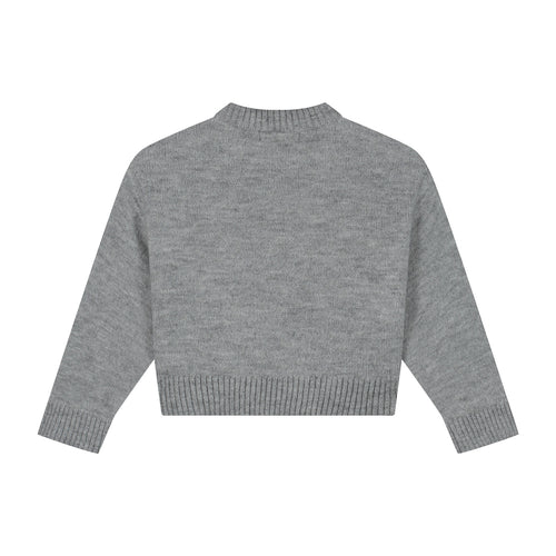 Charlie Petite | Joan Sweater | Grey Melange