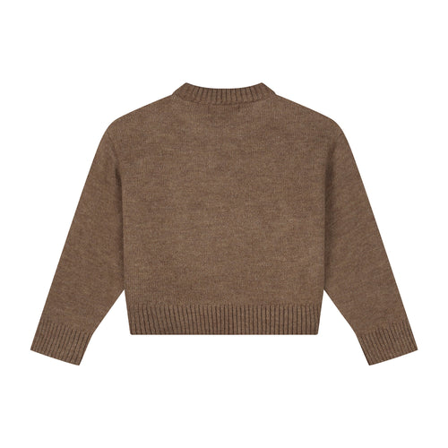 Charlie Petite | Joan Sweater | Light Brown