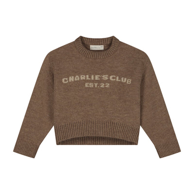 Charlie Petite | Joan Sweater | Light Brown