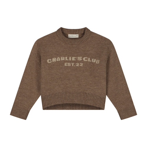 Charlie Petite | Joan Sweater | Light Brown