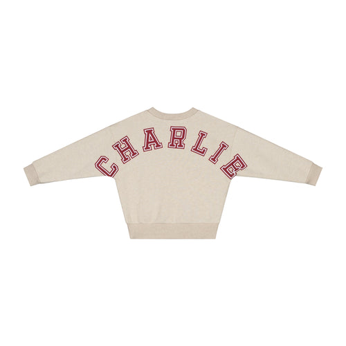 Charlie Petite | Jones Sweater | Beige Melange