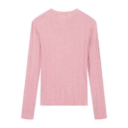 CHARLIE PETITE | Josie Longsleeve - Pink