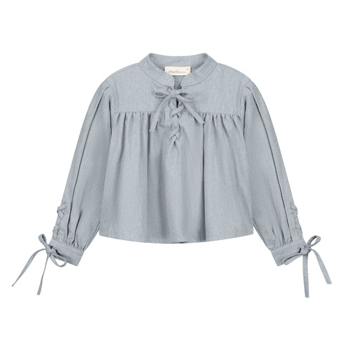 CHARLIE PETITE | Joy Blouse - Blue