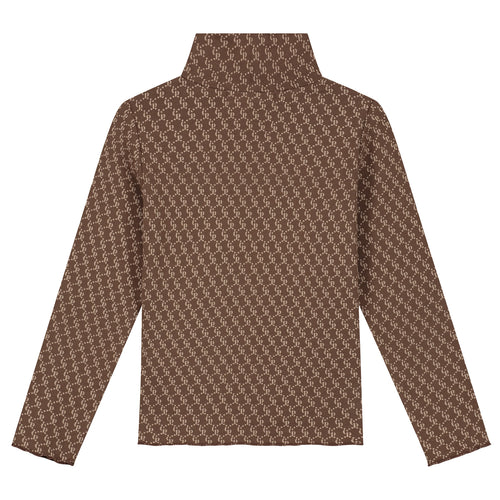 Charlie Petite | June Longsleeve | Brown