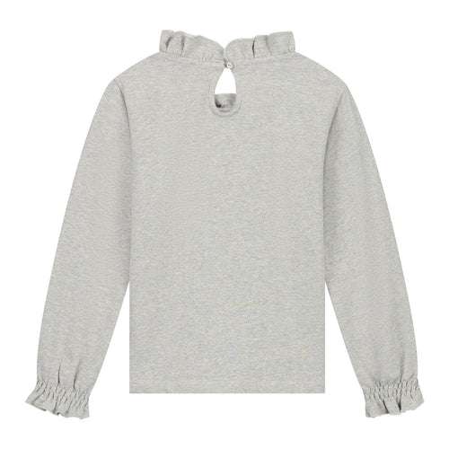 CHARLIE PETITE | Juniper Longsleeve - Grey Melange