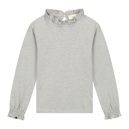 CHARLIE PETITE | Juniper Longsleeve - Grey Melange