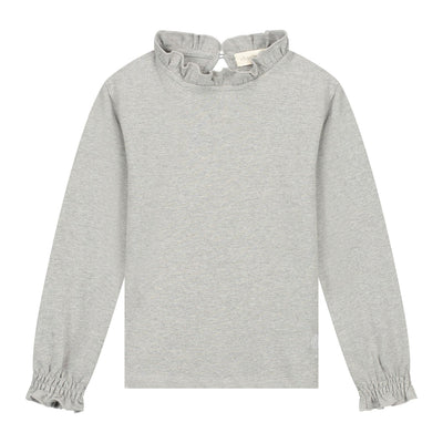 Charlie Petite | Juniper Longsleeve | Grey Melange