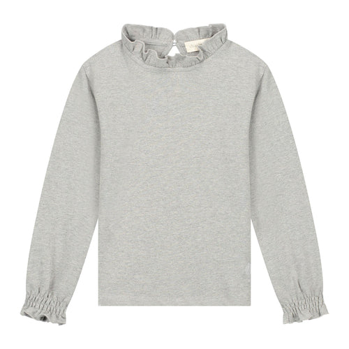 Charlie Petite | Juniper Longsleeve | Grey Melange