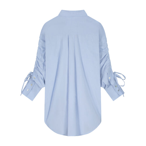 CHARLIE PETITE | BLOUSE KATIE MOMMY BLUE
