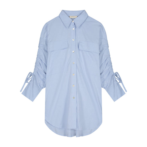 CHARLIE PETITE | BLOUSE KATIE MOMMY BLUE