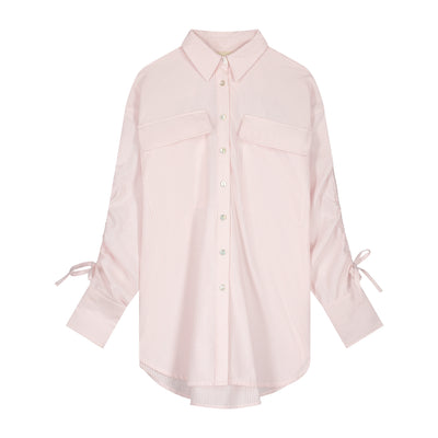 CHARLIE PETITE | BLOUSE KATIE MOMMY PINK STRIPE