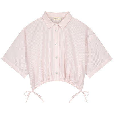 Kaylee Blouse - Mommy | Stripes Pink/White