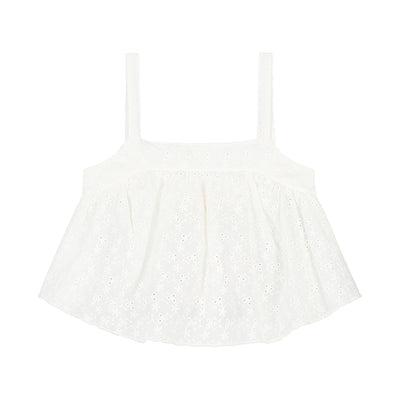 Charlie Petite | Lina Top | Flower White