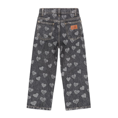 Charlie Petite | Isae Jeans | Black Stone Washed