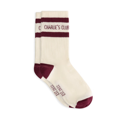 Charlie Petite | Luca Socks | Bordeaux