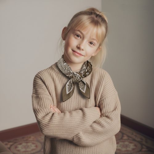 Charlie Petite | Lux Scarf | Green