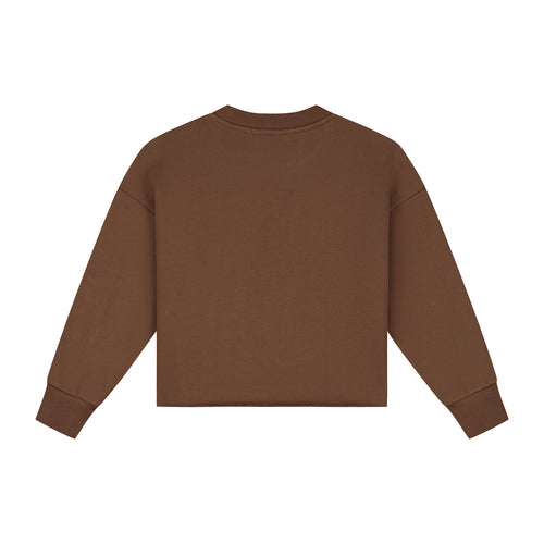 Charlie Petite | Lux Sweater | Brown