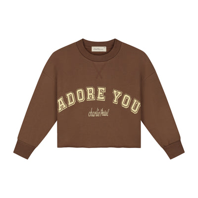 Charlie Petite | Lux Sweater | Brown