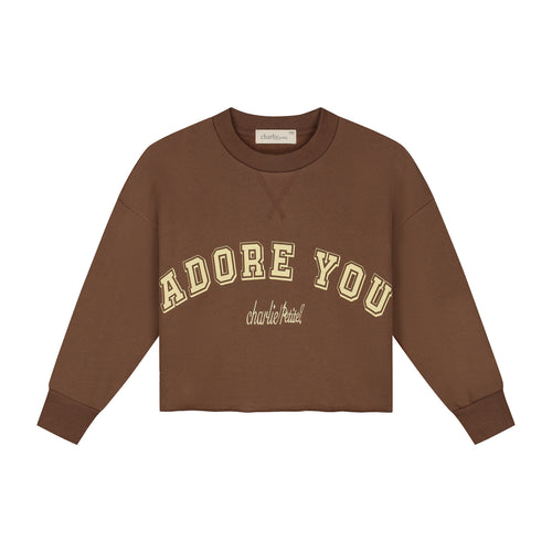 Charlie Petite | Lux Sweater | Brown