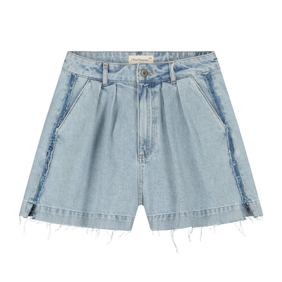 Charlie Petite | Mia Short - Mommy | Light Snow Wash