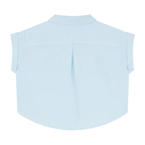 Charlie Petite | Milou Blouse - Mini | Pale Blue