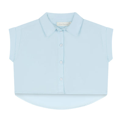 Charlie Petite | Milou Blouse - Mini | Pale Blue