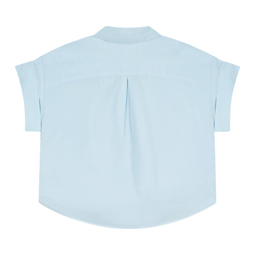 Charlie Petite | Milou Blouse - Mommy | Pale Blue