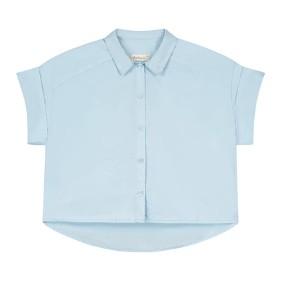 Charlie Petite | Milou Blouse - Mommy | Pale Blue