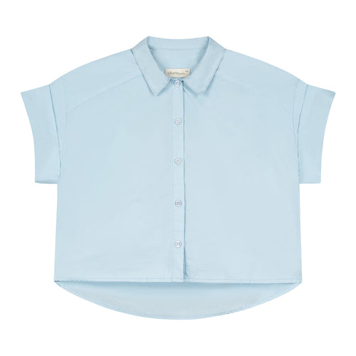 Charlie Petite | Milou Blouse - Mommy | Pale Blue