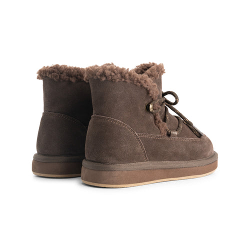 Charlie Petite | Nadie Boots | Dark Brown