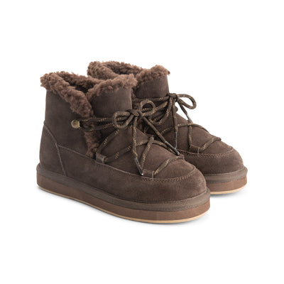 Charlie Petite | Nadie Boots | Dark Brown