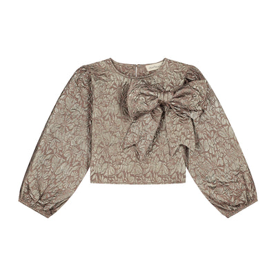 Charlie Petite | Nena Blouse | Rosé/Gold