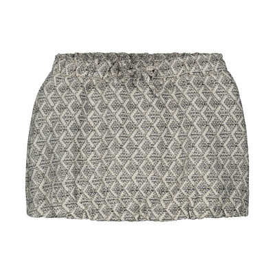 Charlie Petite | Nina Skirt | Black&White with Gold