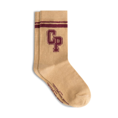 Charlie Petite | Nolan Socks | Camel Melange
