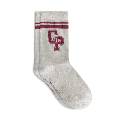 Charlie Petite | Nolan Socks | Grey Melange