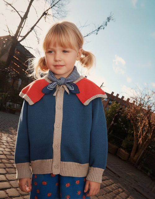 Charlie Petite | Nova Scarf | Blue