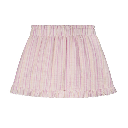 Charlie Petite | Olivia Skirt | Stripes Yellow & Pink