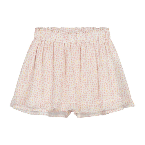 Charlie Petite | Olivia Skirt | Flower Pink/Yellow