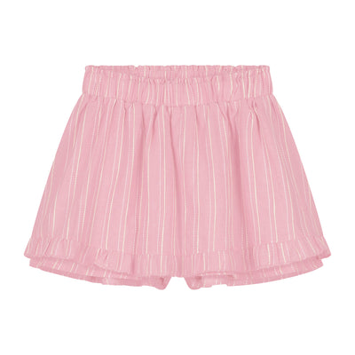 Charlie Petite | Olivia Skirt | Stripes Pink/White