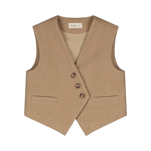 Olly Gilet | Camel