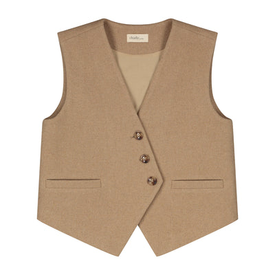 Olly Gilet | Camel